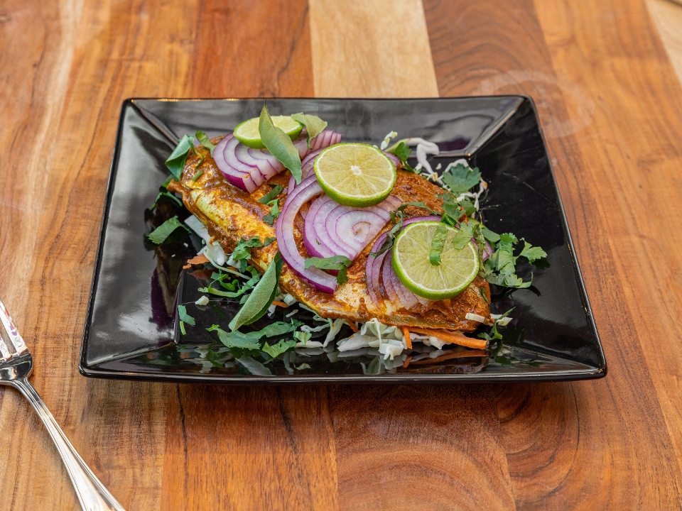 Tandoori Pomfret.
