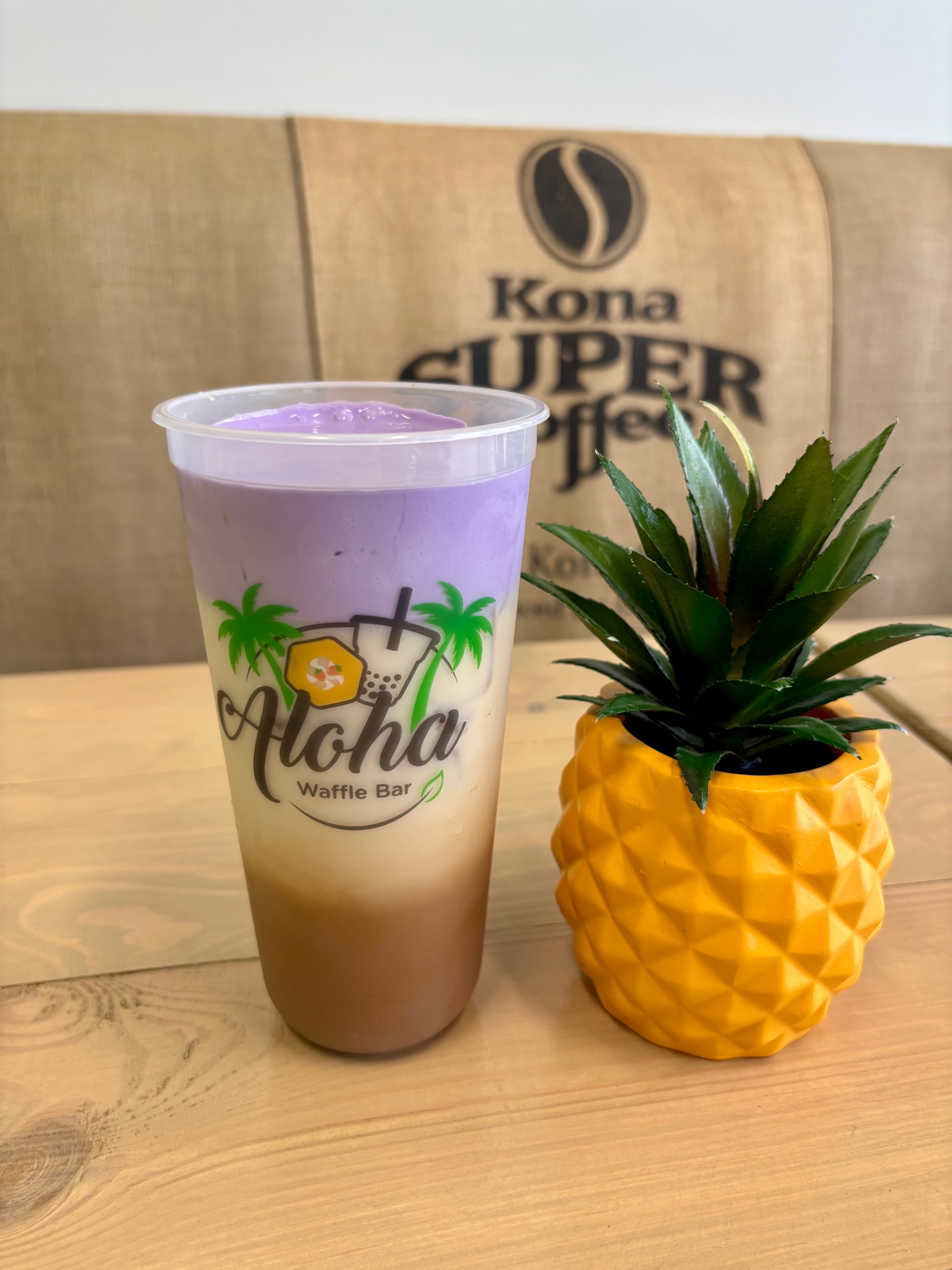 Ube Toffee Latte.