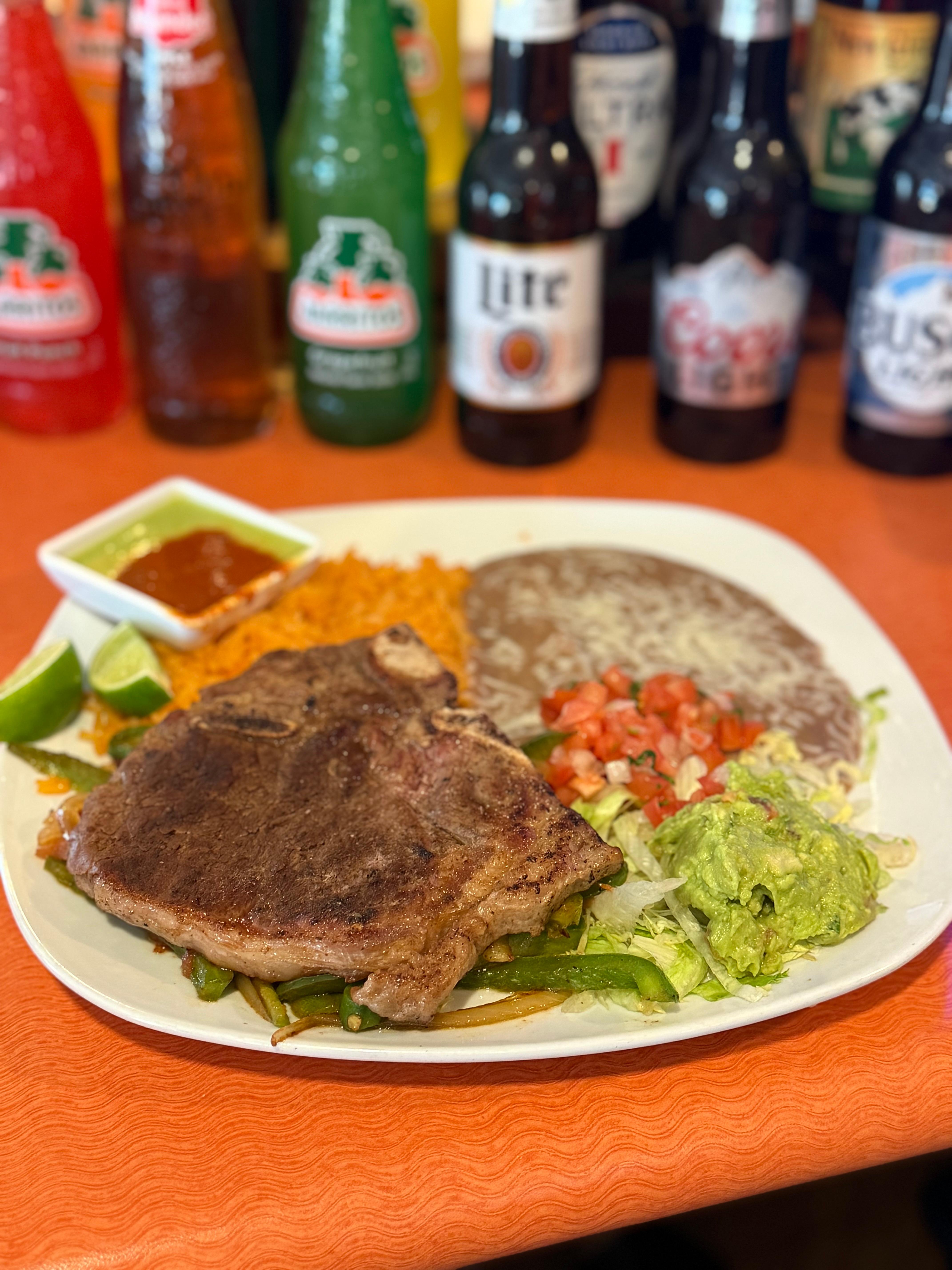 Steak Mexicano.