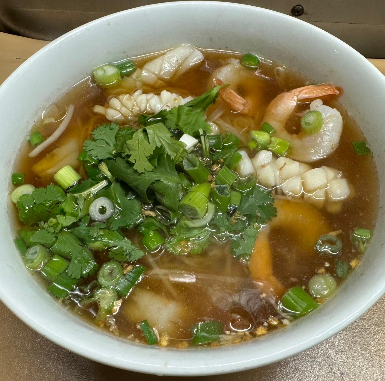 Thai Noodle Soup เตี๋ยวไทย.