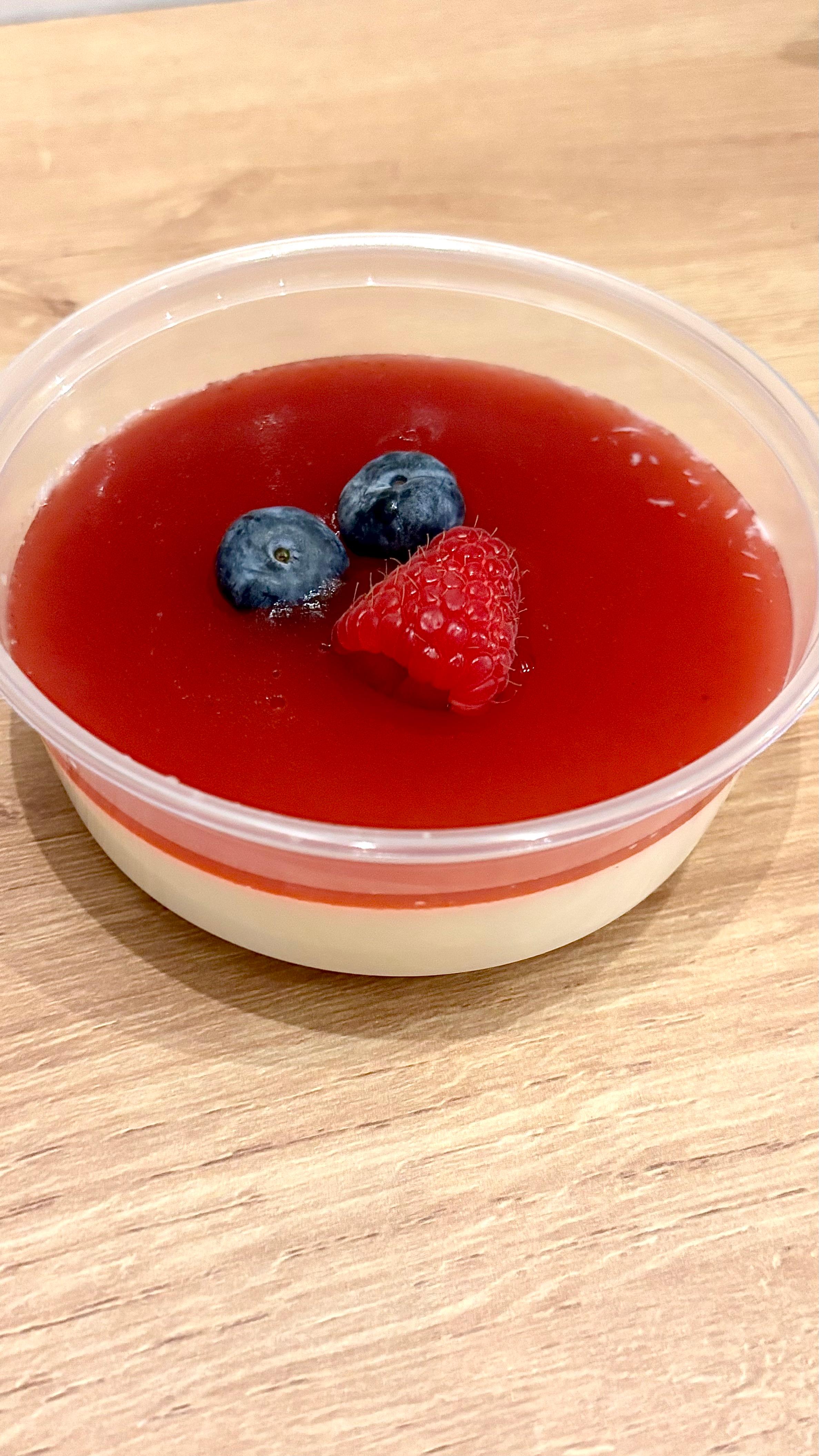 Vanilla Panna Cotta.