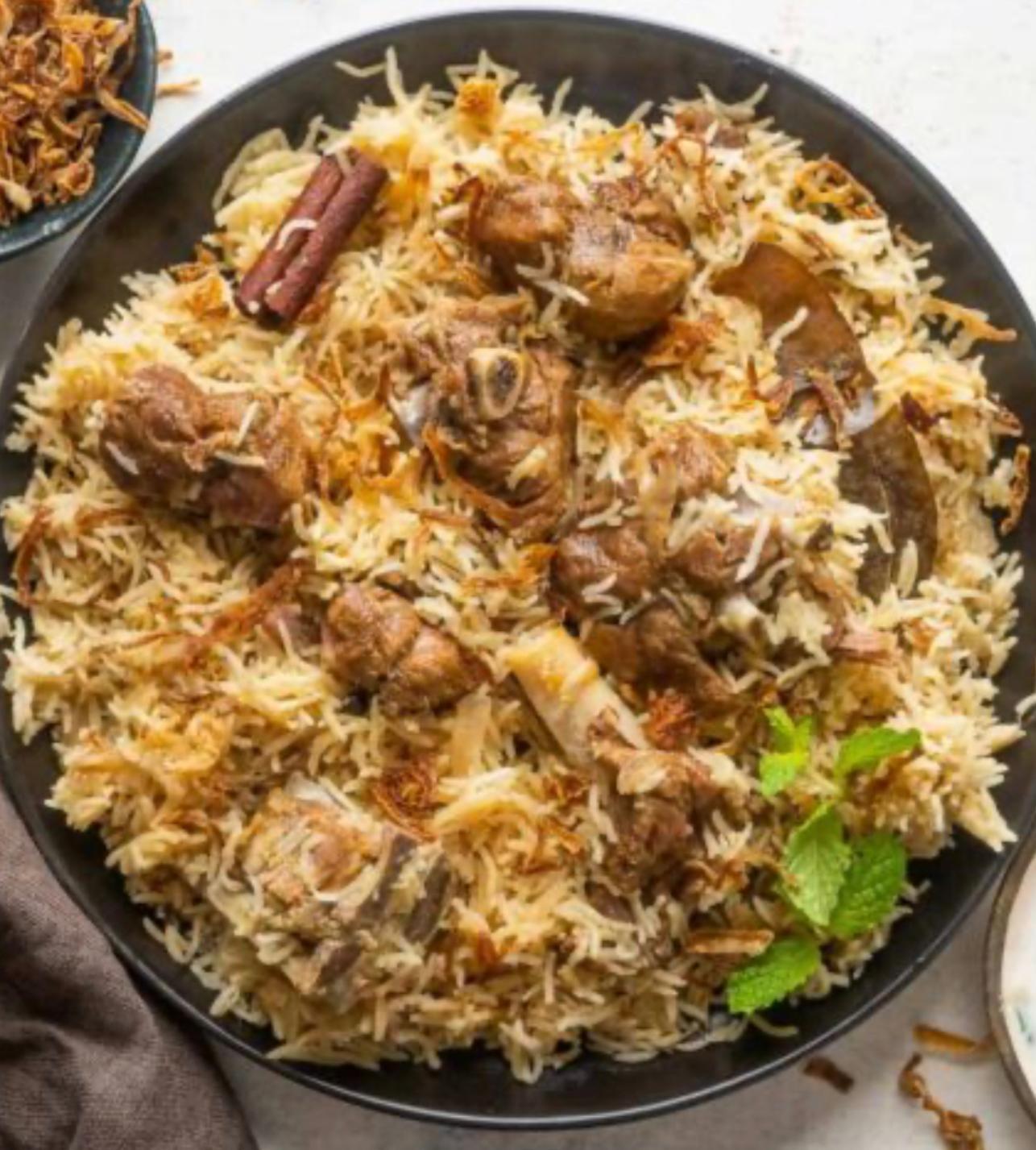 Ghee roast Mutton Pulao.