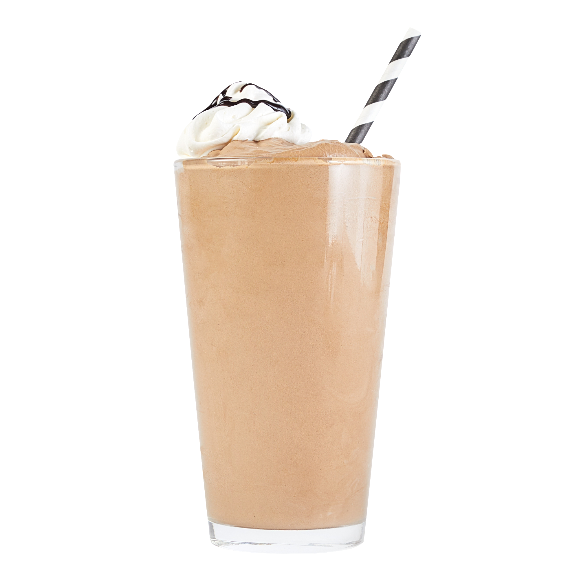 Handcrafted Milkshake with Whip Cream.
