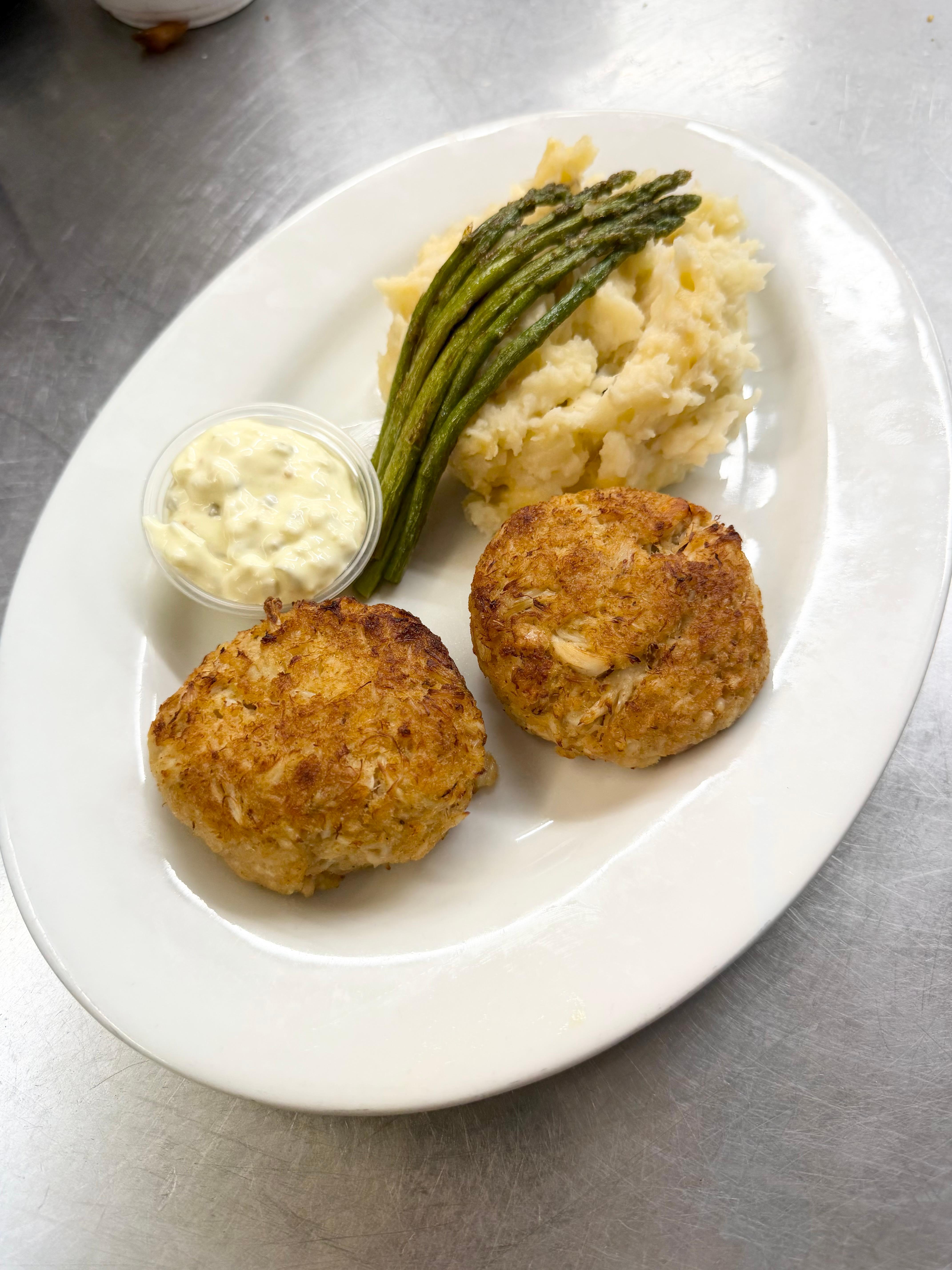 Crabcake Dinner.
