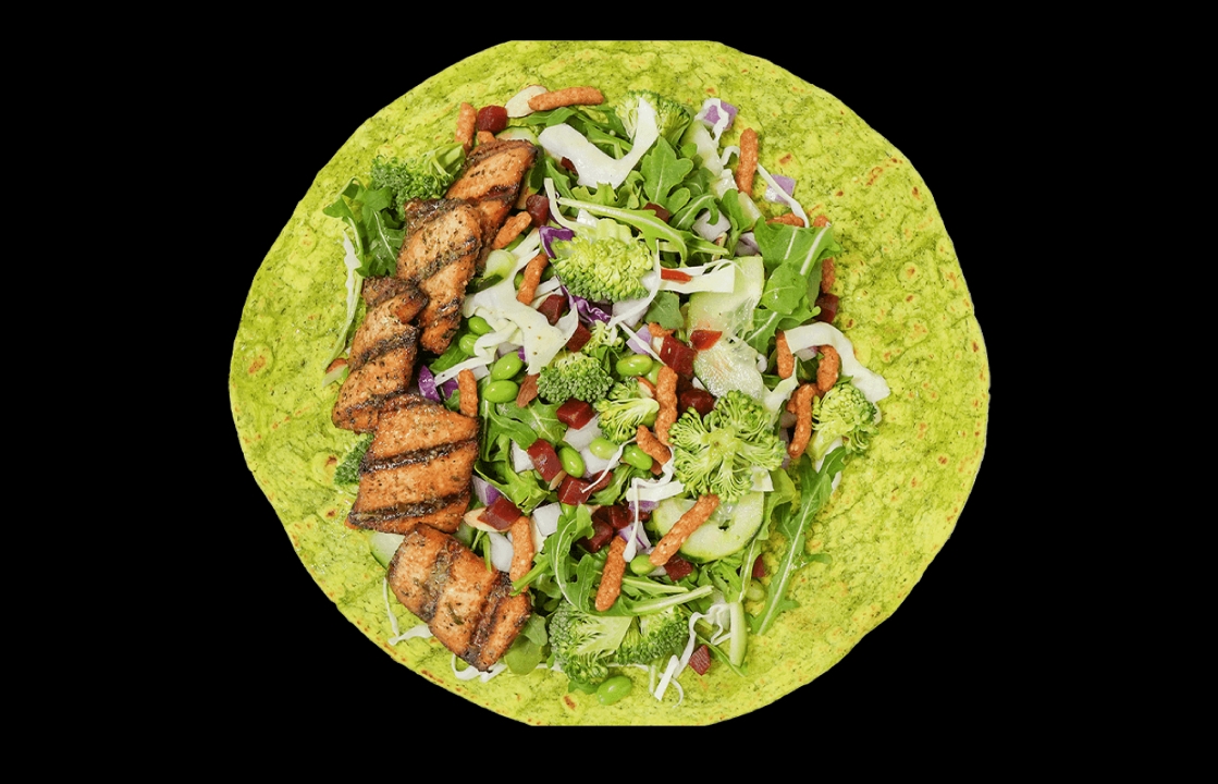 Grilled Tofu Wrap.