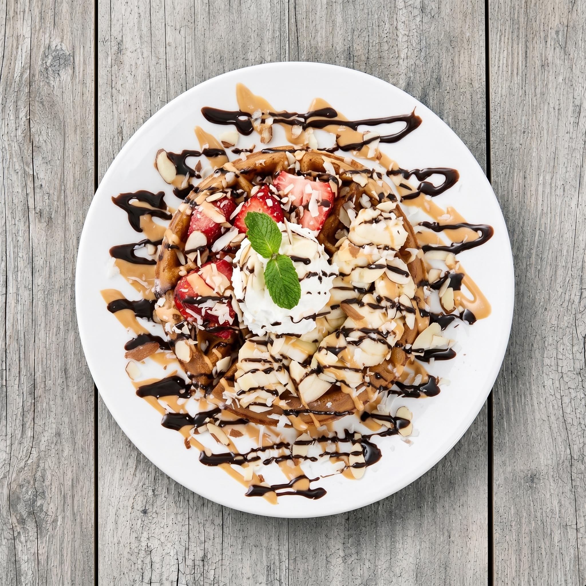 Tres Leches waffle.