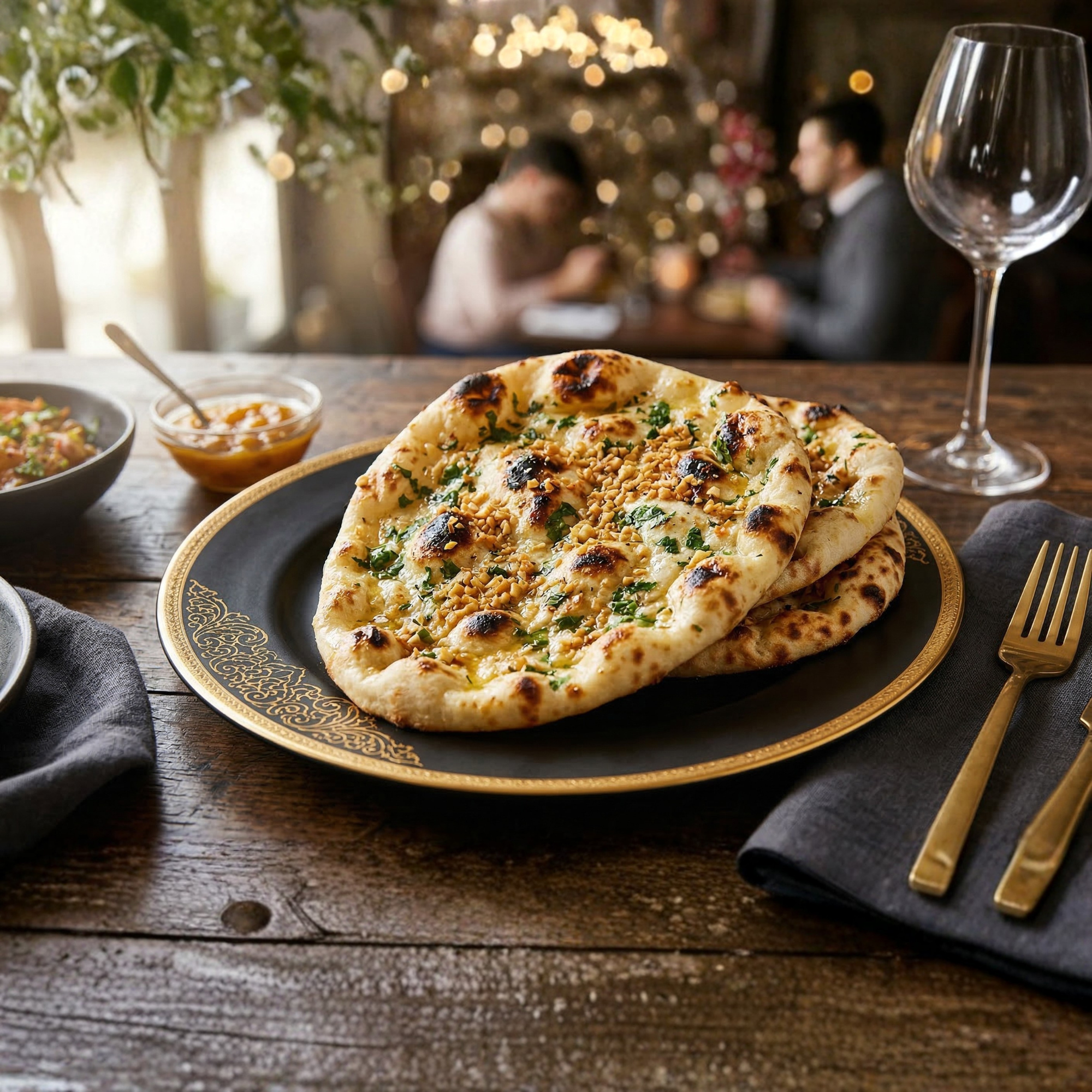 Lamb Keema Naan.