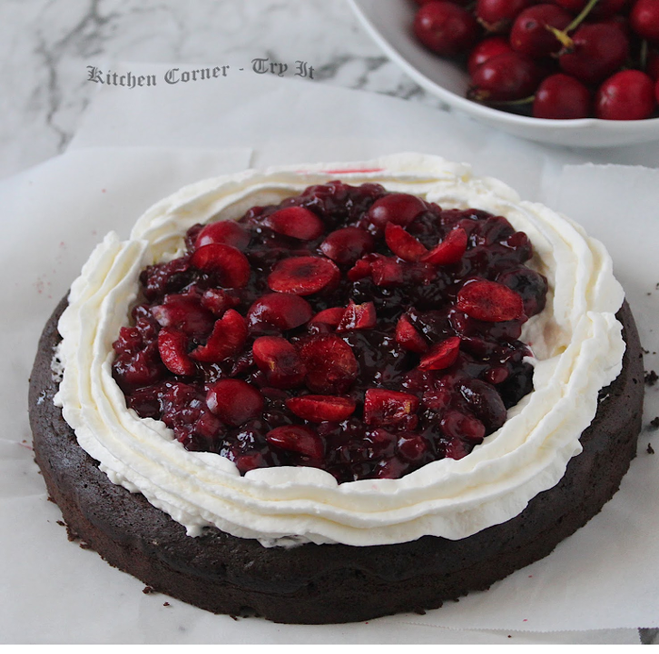 Black Forrest Cake Slice.