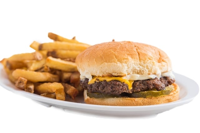 Just Kidding Burger.
