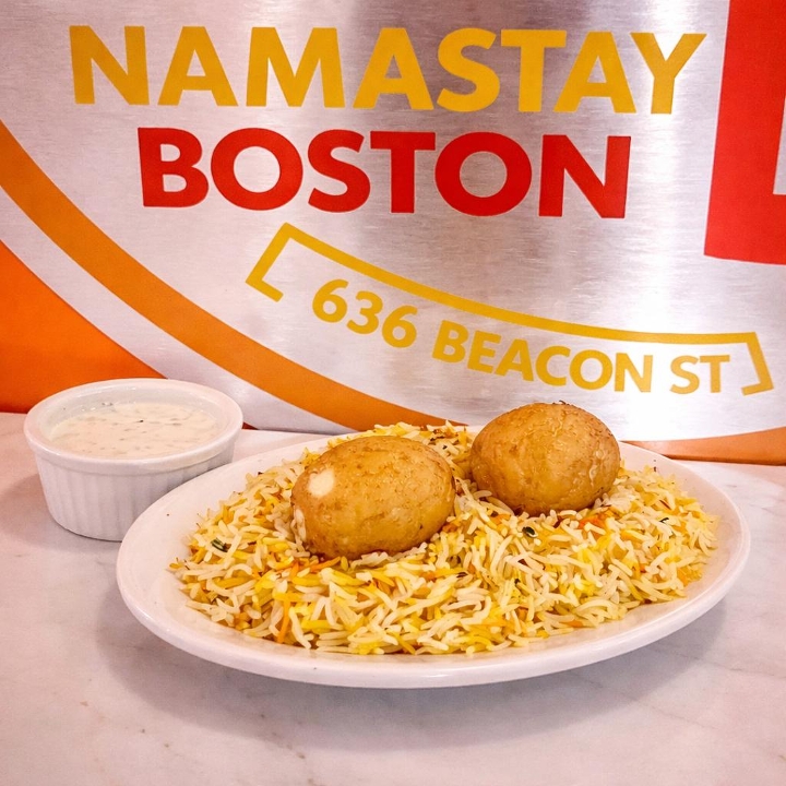 Egg Biryani.