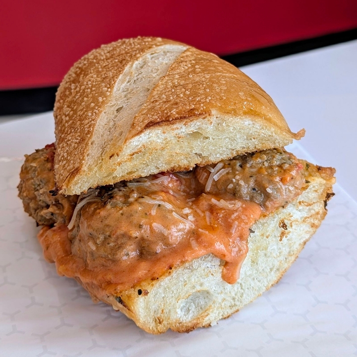 Rosé Meatball Sammie.
