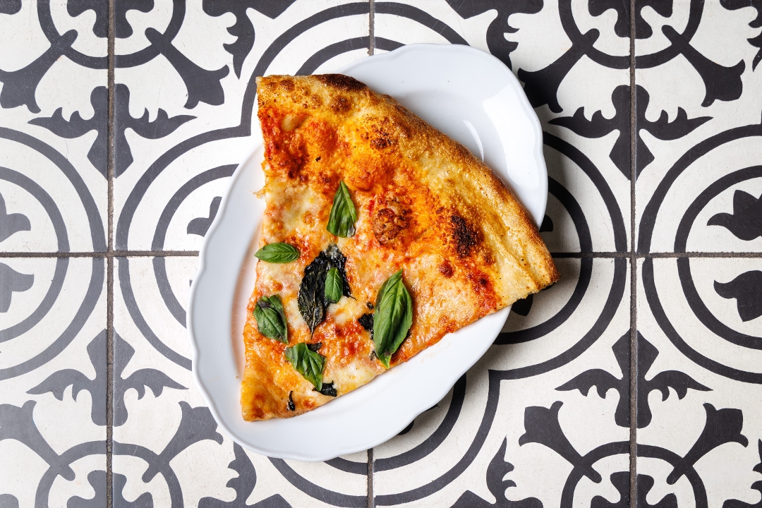 NY Margherita Slice.