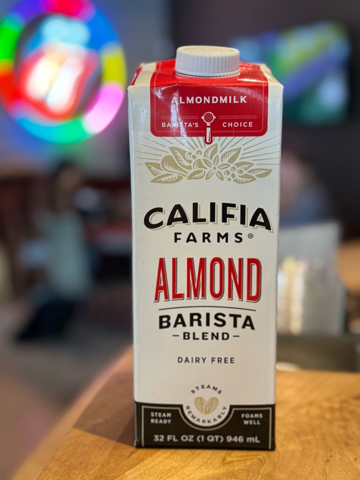 *Almond Milk Carton 32 oz.