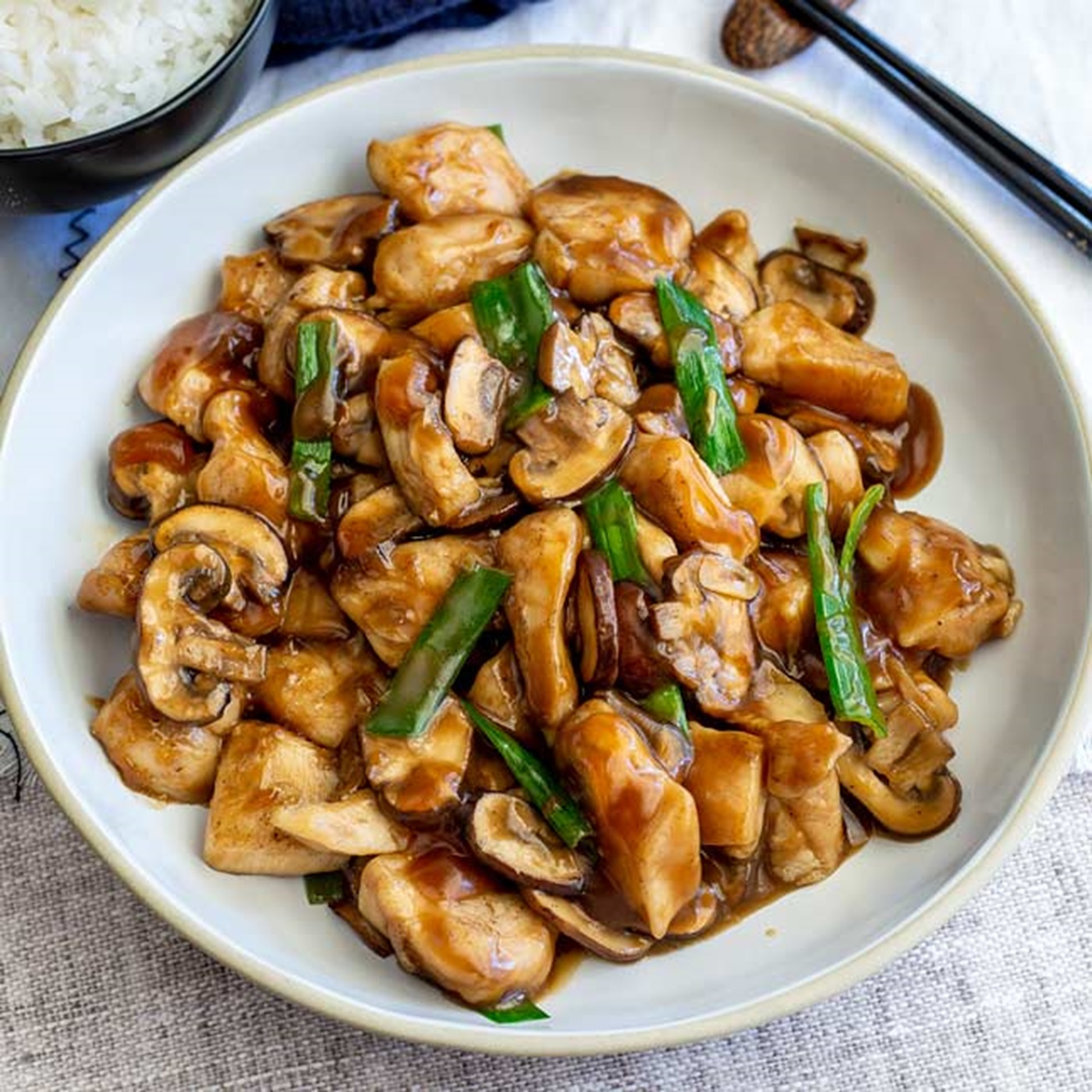 Mushroom Chicken (Large).
