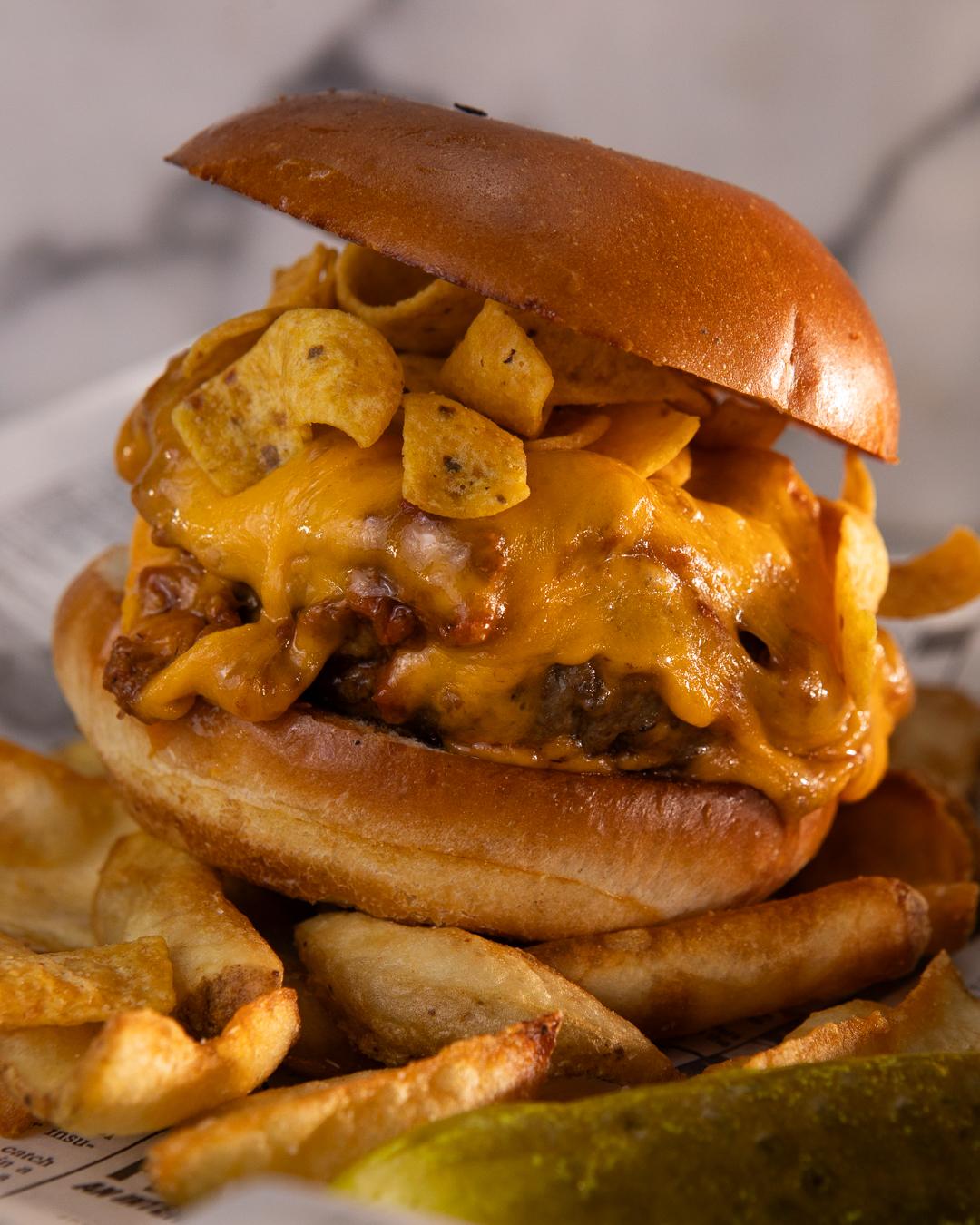 Chili Crunch Burger.
