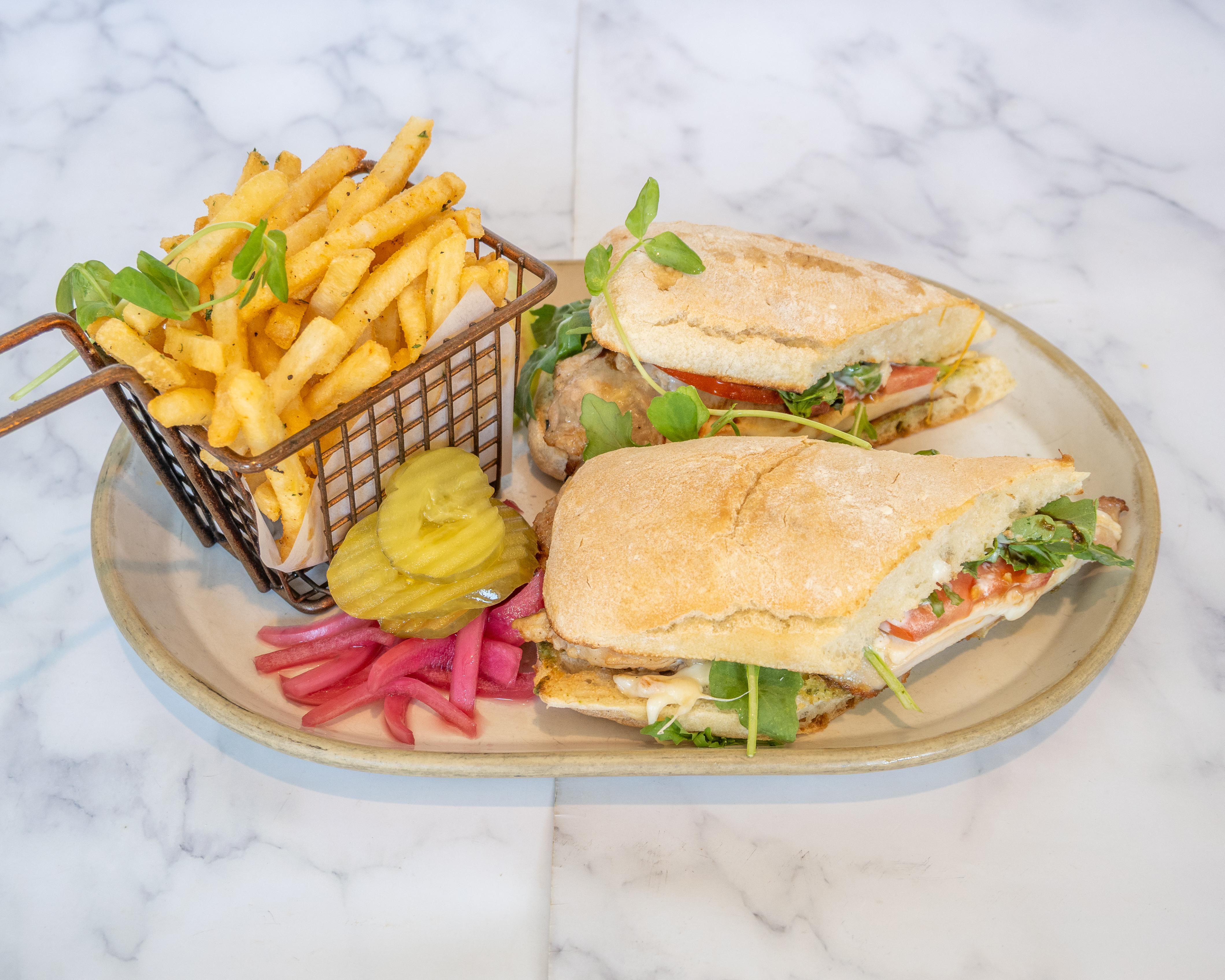 Chicken Panini.