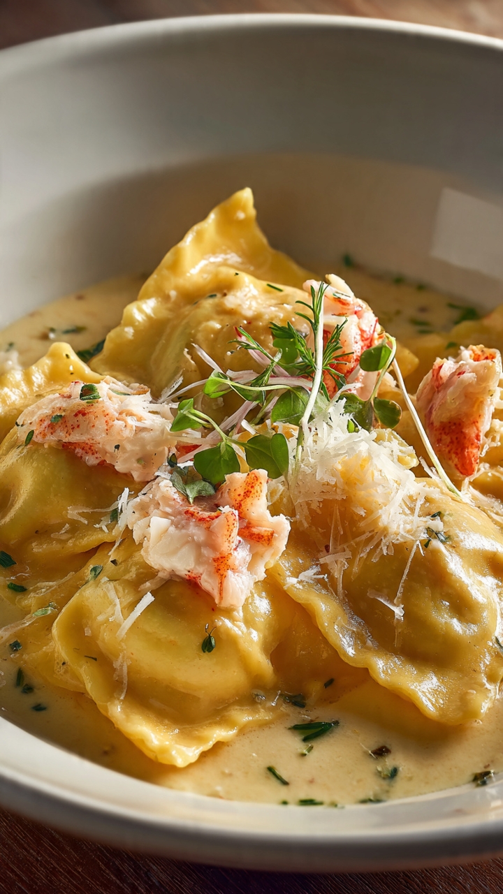 Lobster Ravioli (NEW Item).