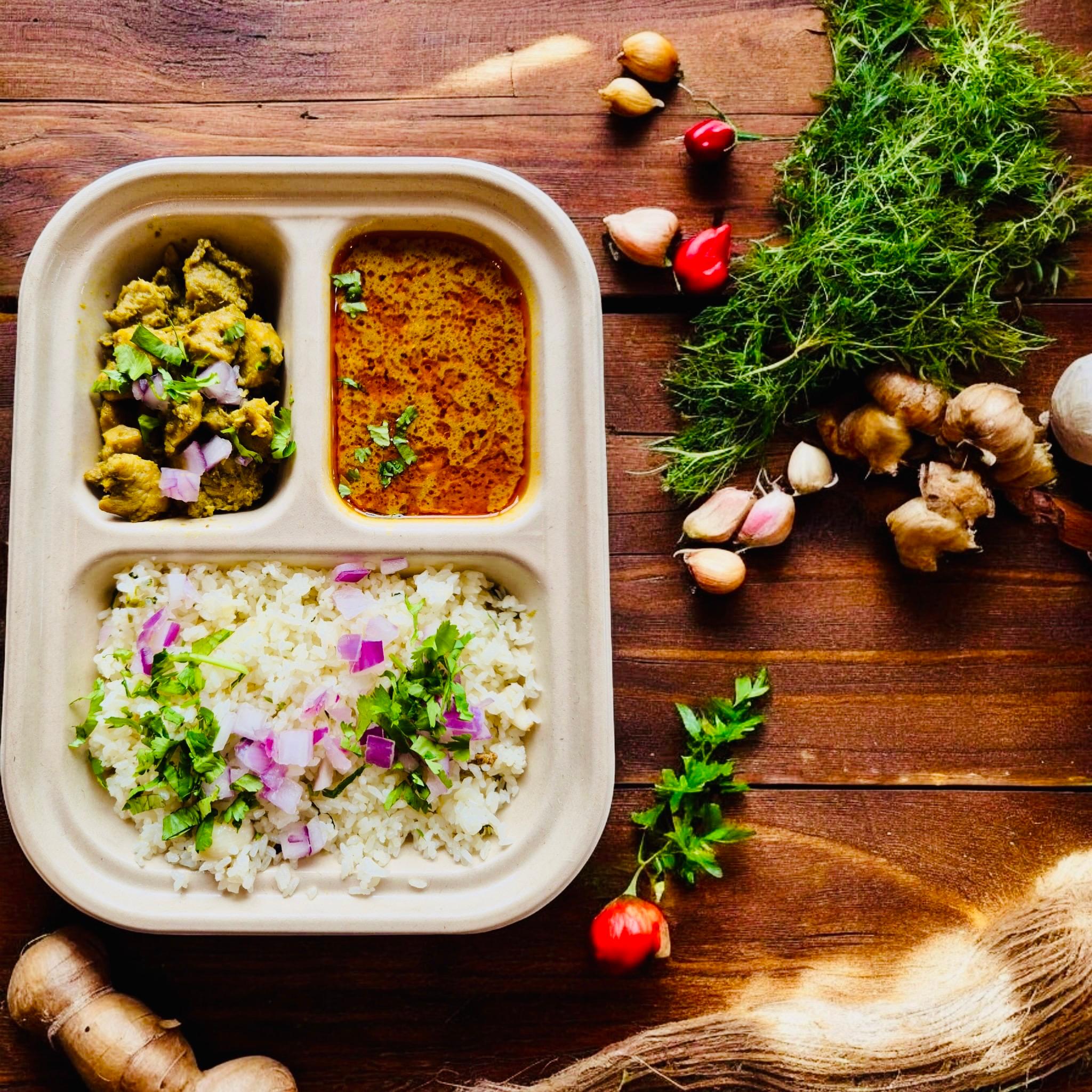 KP Double Curry Bowl.