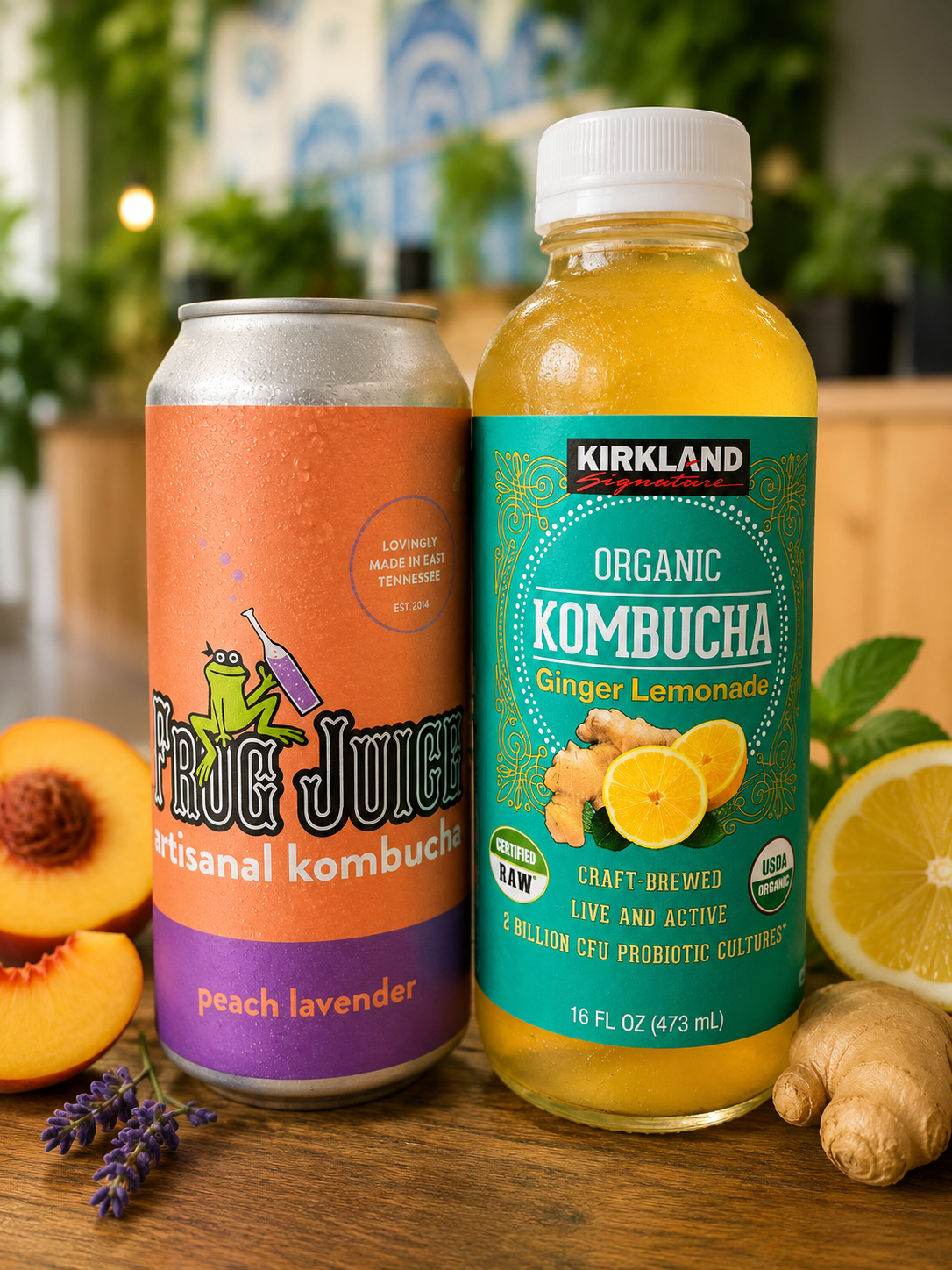 ORGANIC KOMBUCHA.