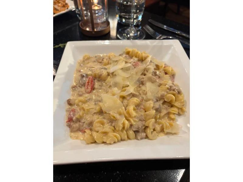 Fusilli Con Salsiccia.