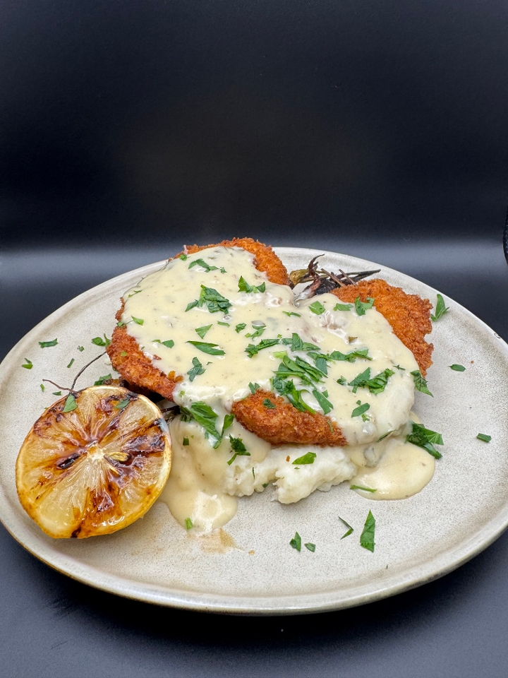 Chicken Schnitzel.