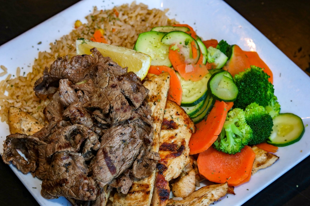 Chicken & Steak Combo.