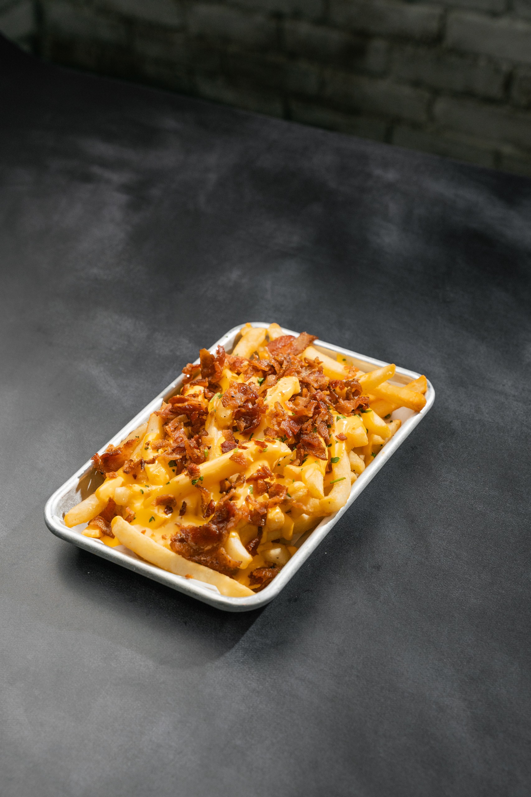 Bacon Cheese Fries.