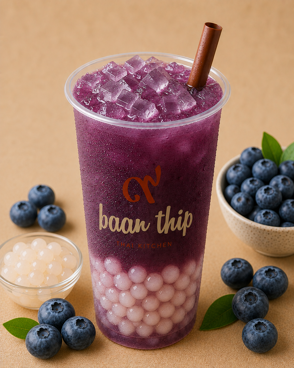 Blueberry Fruit Tea.