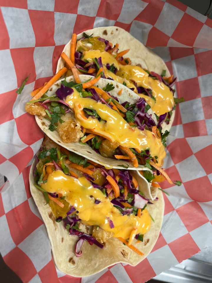 Fish Tacos.