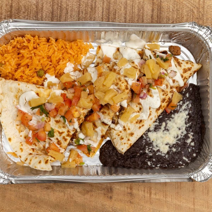 Al Pastor Quesadilla.