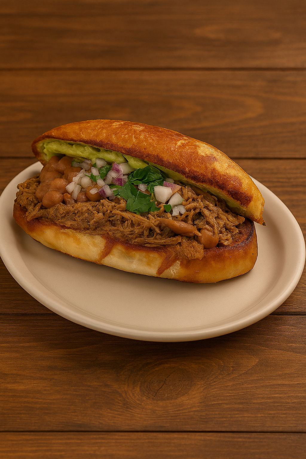 Torta Birria.