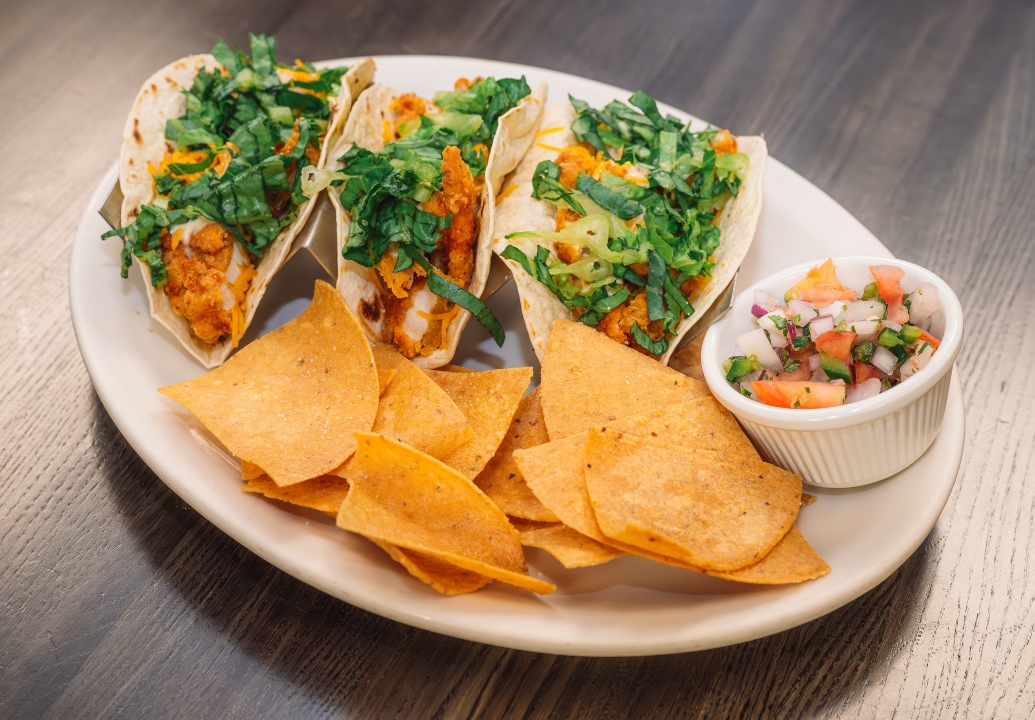 Crispy Chicken Tacos.