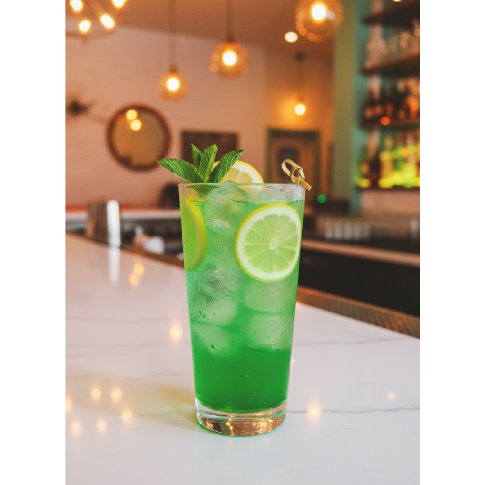 Green💚 🍋 Soda.