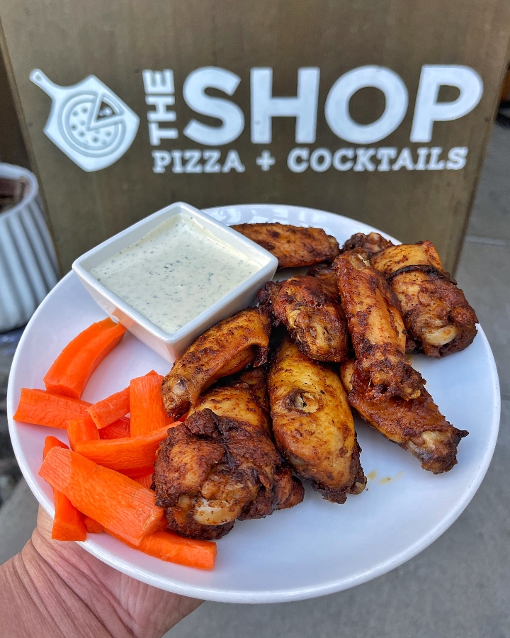 Spicy Baked Wings.