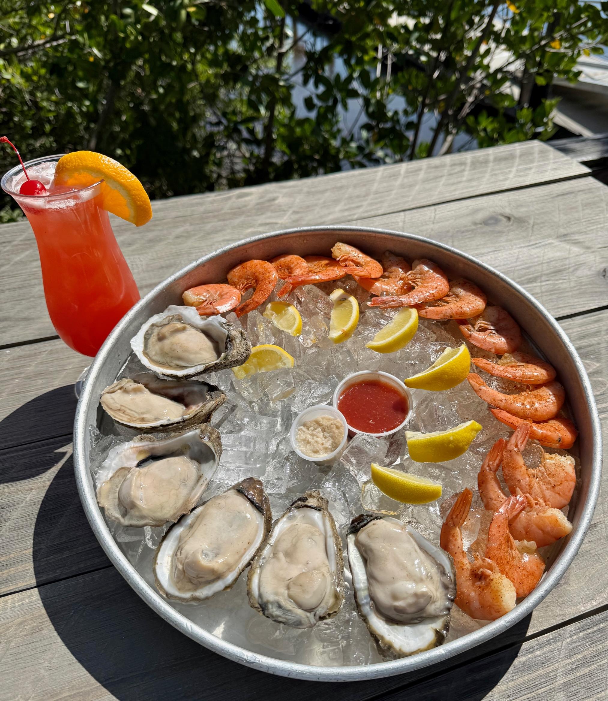 Mile Marker Platter.