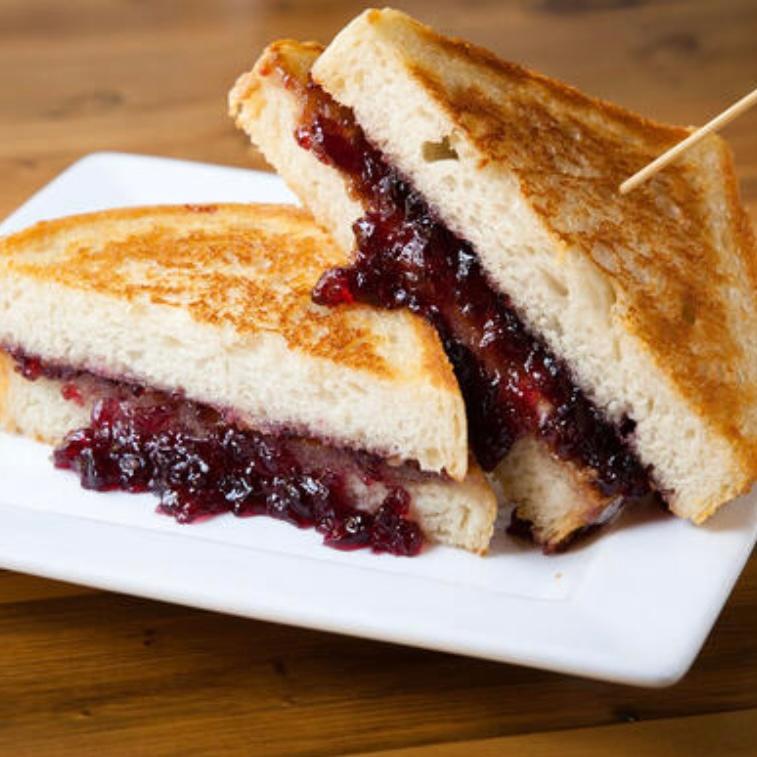 Grilled PB&J.
