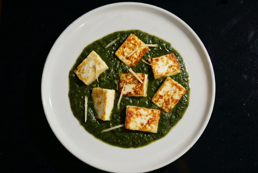 Saag Paneer.