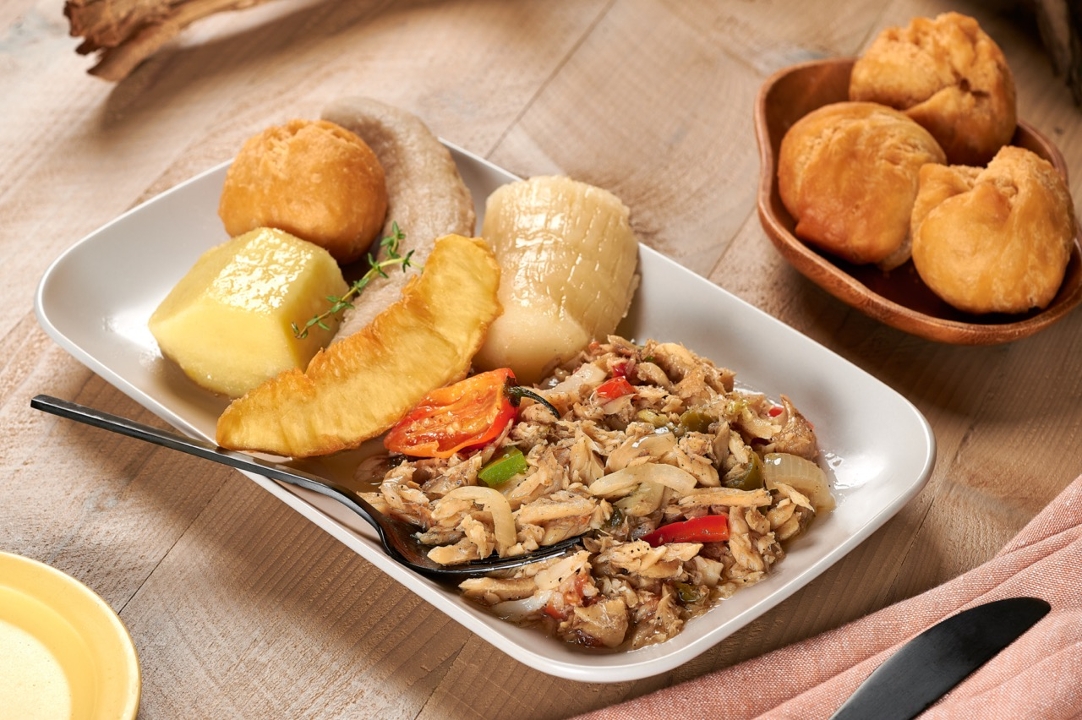 Sauteed Salt Fish.