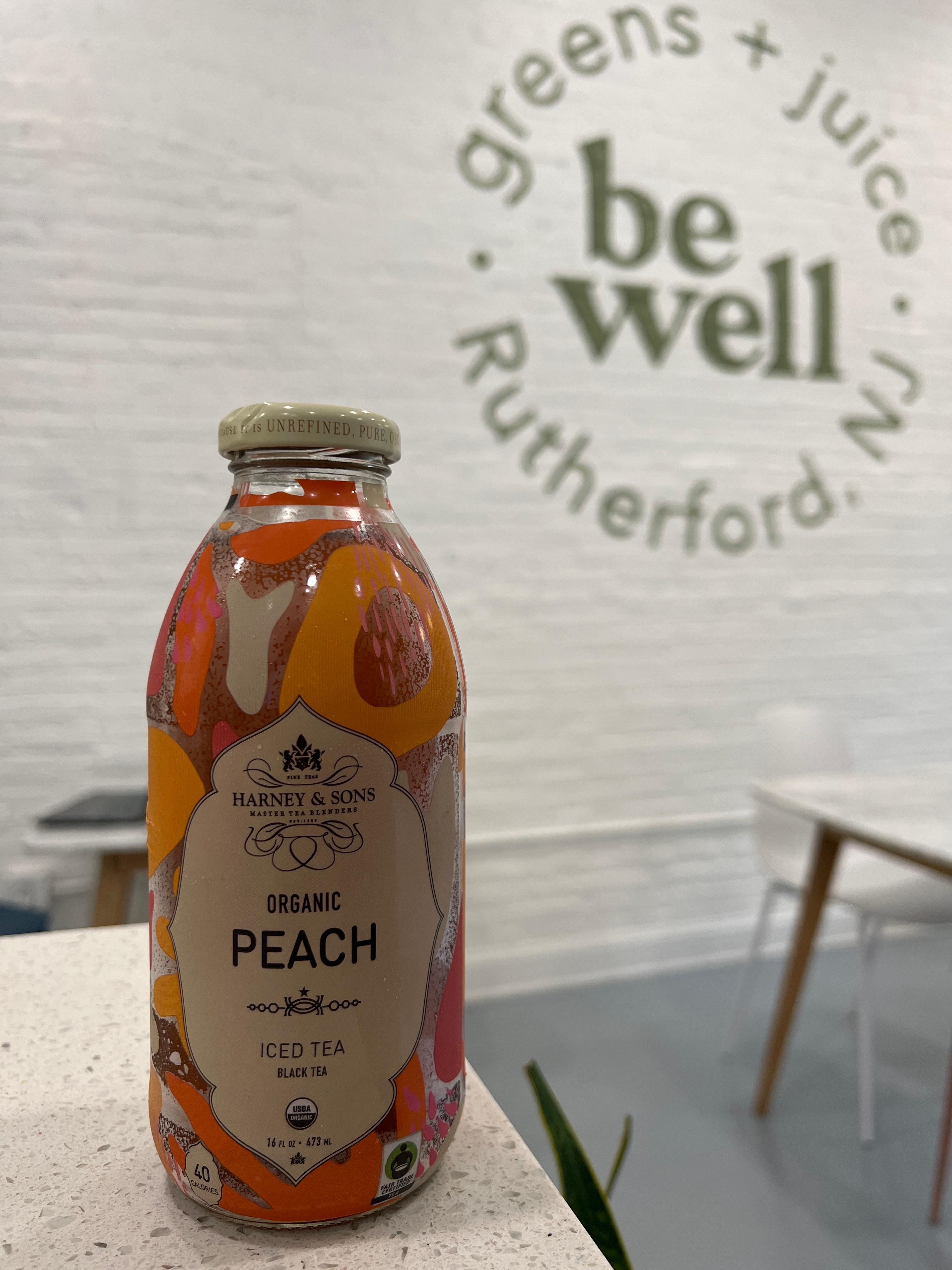 Harney & Sons Organic Peach Iced Tea.