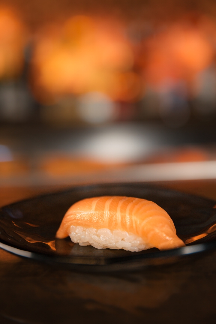 Salmon Nigiri.