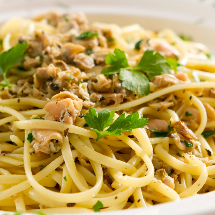 Linguini w/ Clam Sauce.