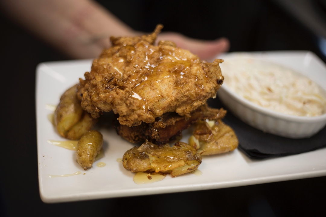 Buttermilk Crispy Chicken Entree.