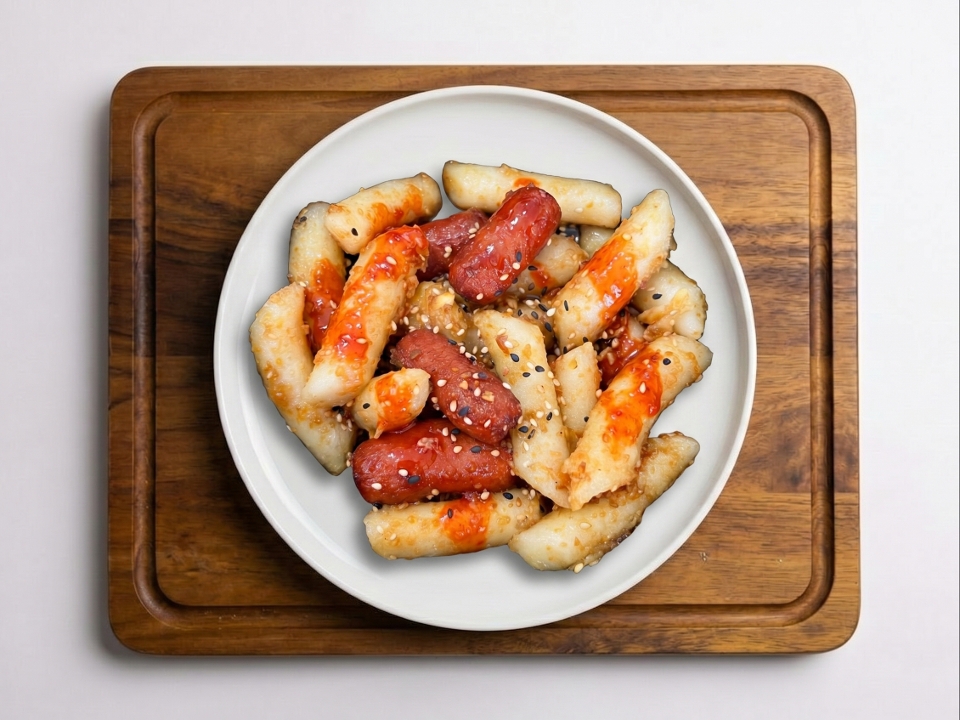 Crispy Honey Soy Topokki.