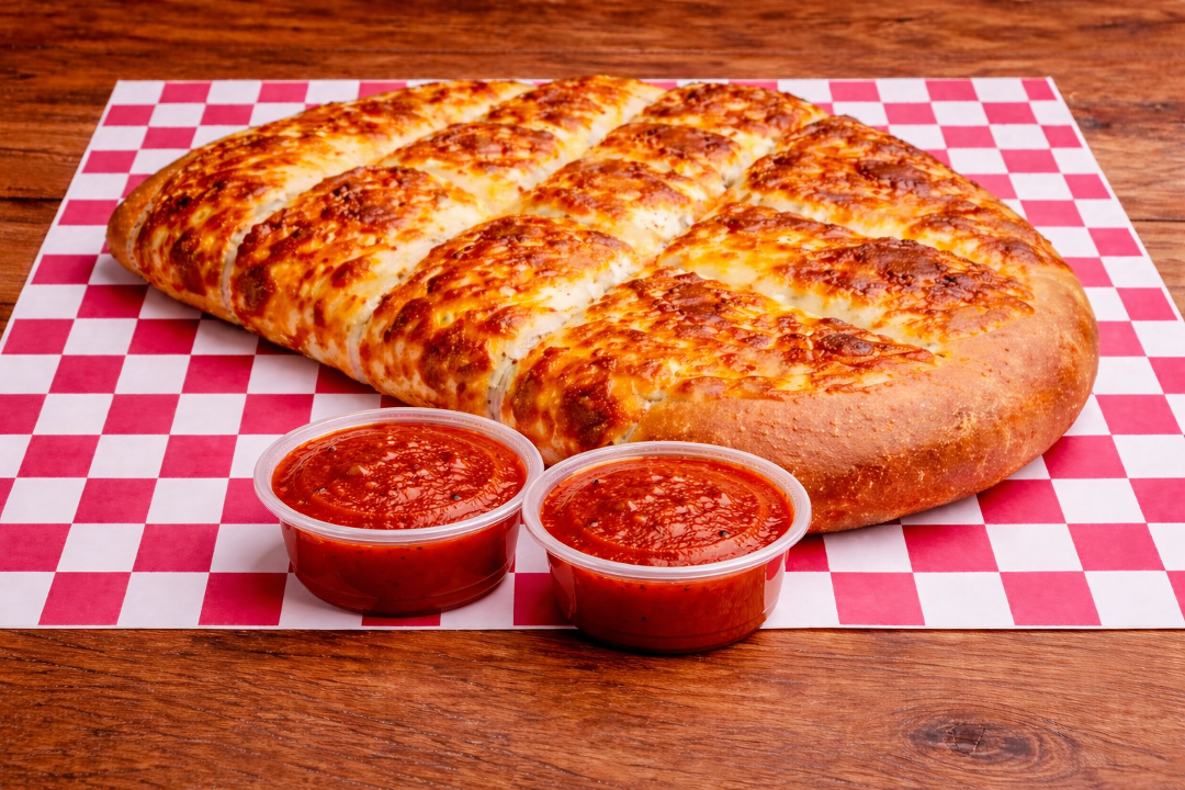 Large Cheese Calzone.