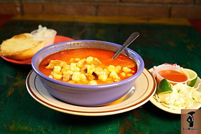 1/2 Pozole.