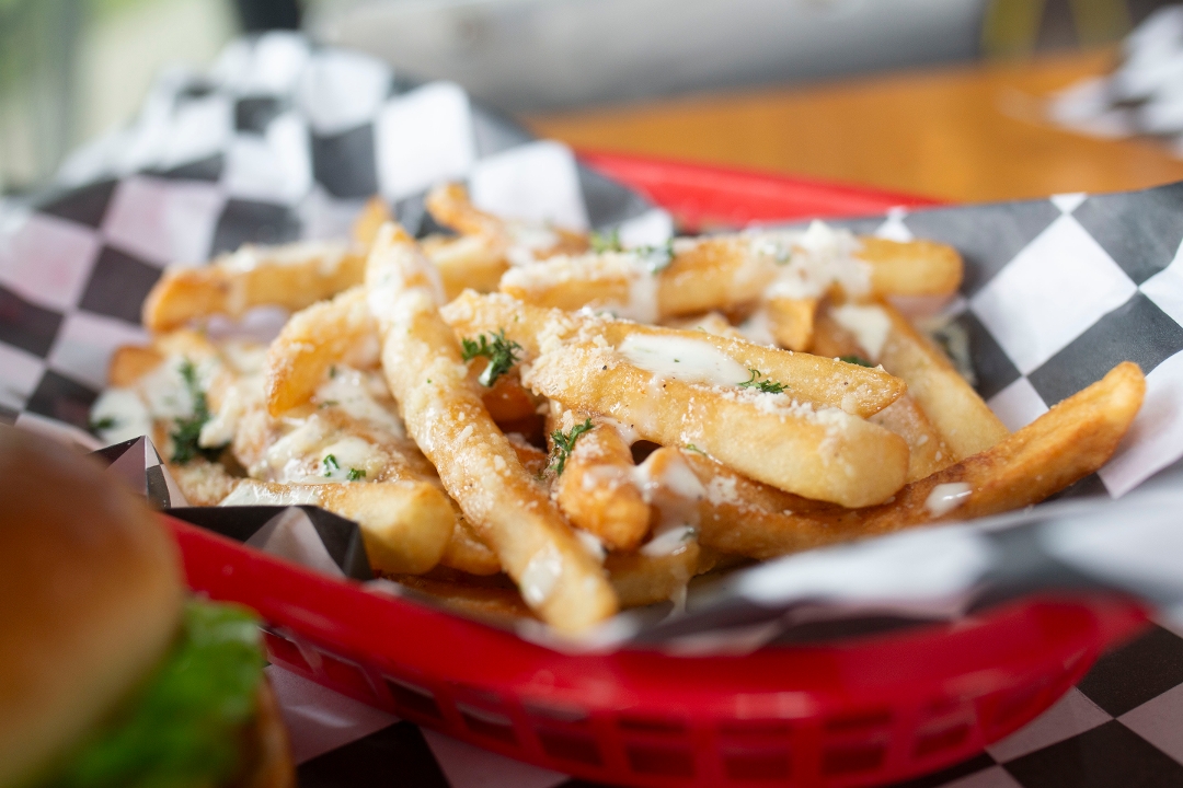 Garlic Aioli Fries.