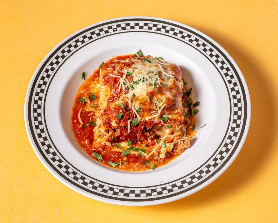Half Tray Lasagna.