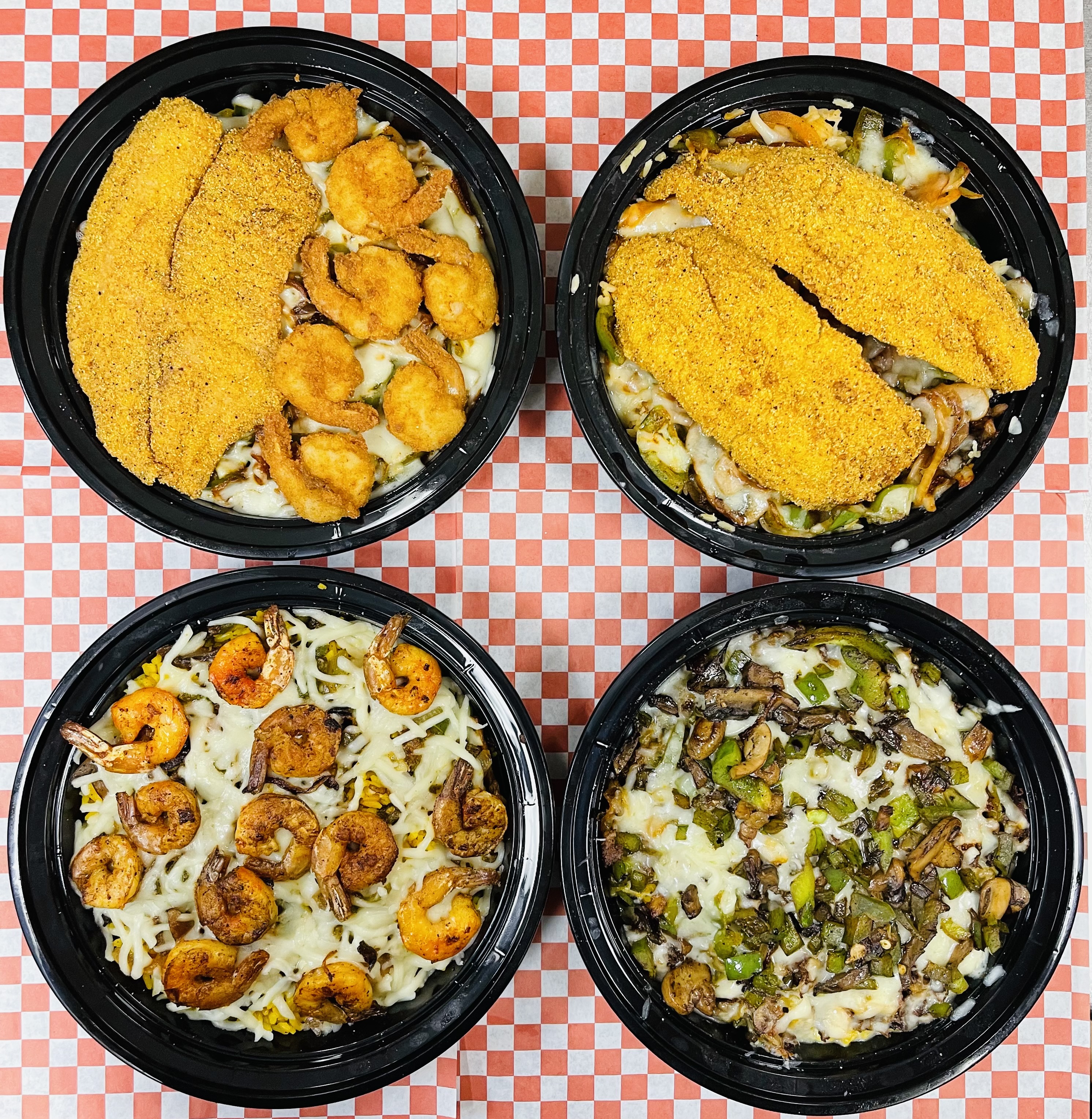2 pc Fried Tilapia Rice Bowl.