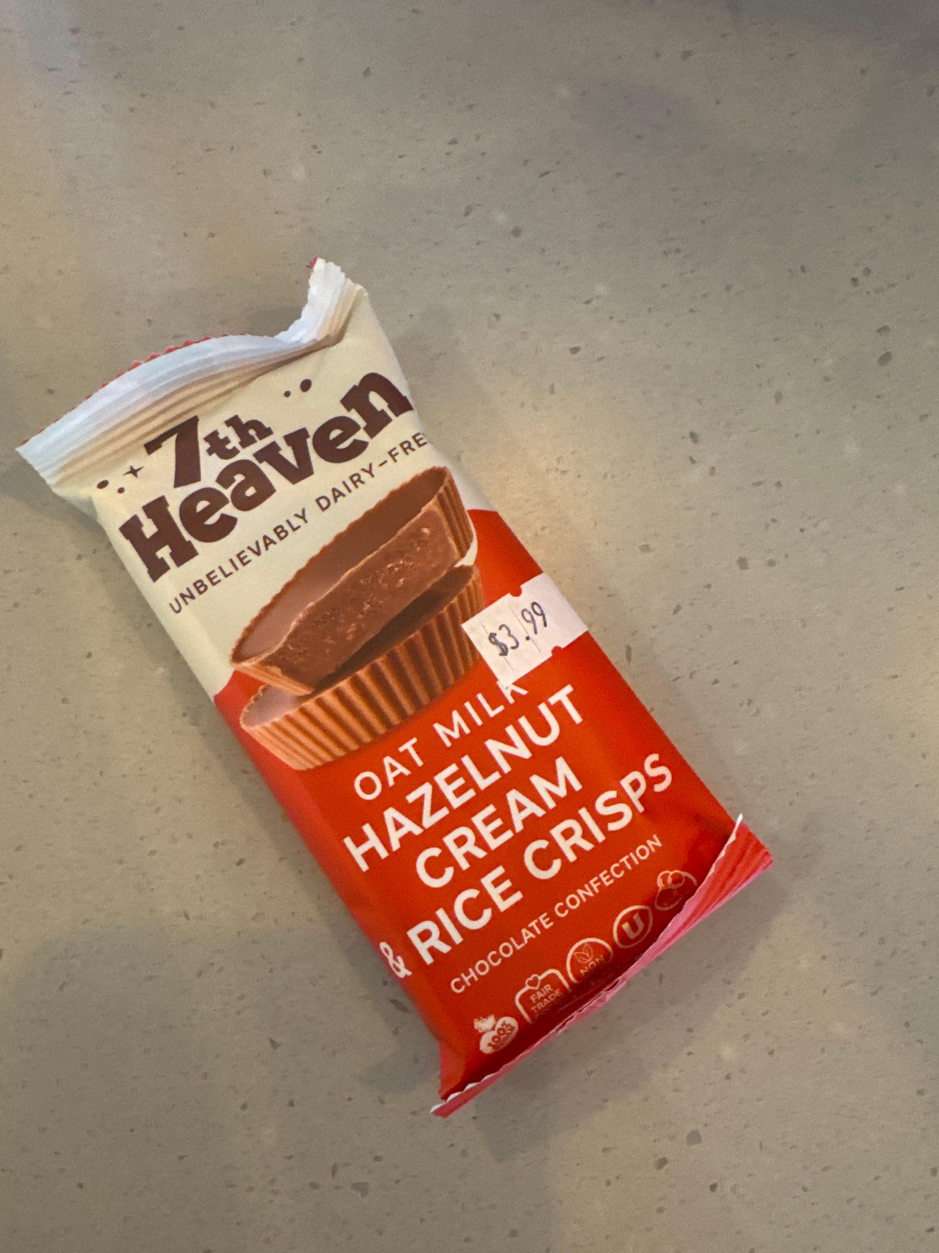 7th Heaven Hazelnut Cream Cup.