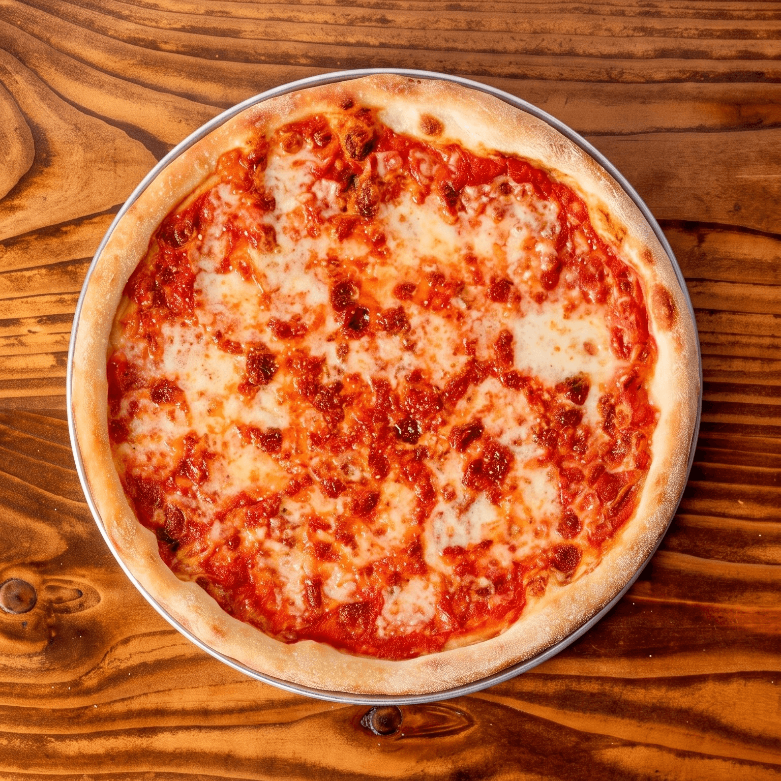 1 Cheese Pizza Pie 18'', 2 Caesar Salads, & a 2L Soda.